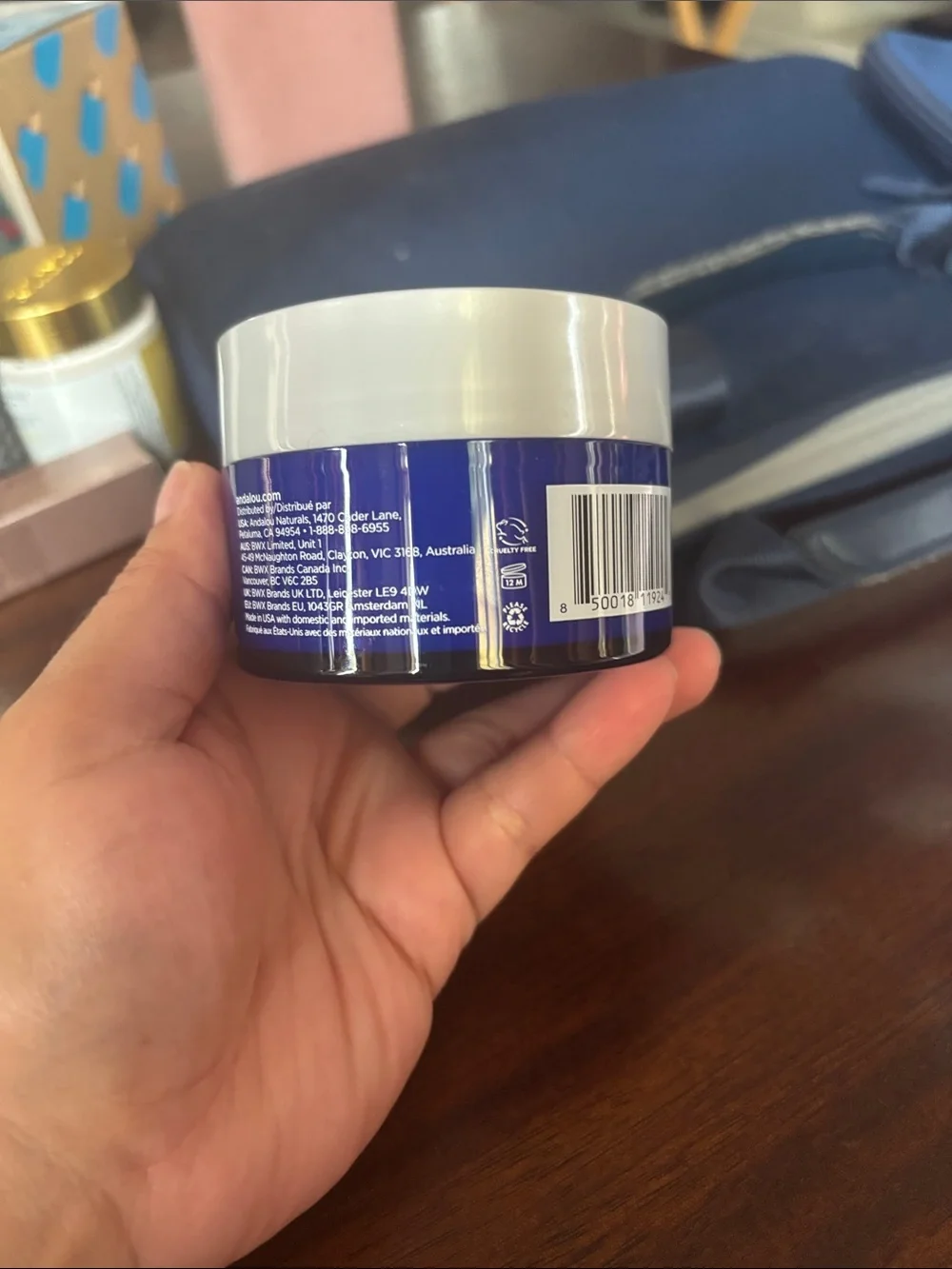 Andalou Nourishing Cleansing Balm - Deep Hydration (Purple)